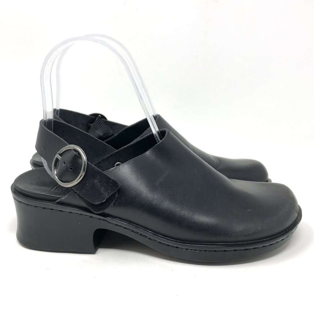 Timberland Smart Comfort Black Leather Mule W 6
